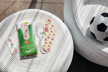 Komfortowe wkładki do butów dla dzieci - 3 pary -Kaps Sweet Steps