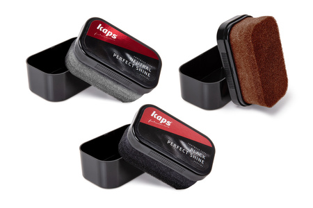 Zestaw gąbek do czyszczenia i polerowania skórzanych butów Perfect Shine