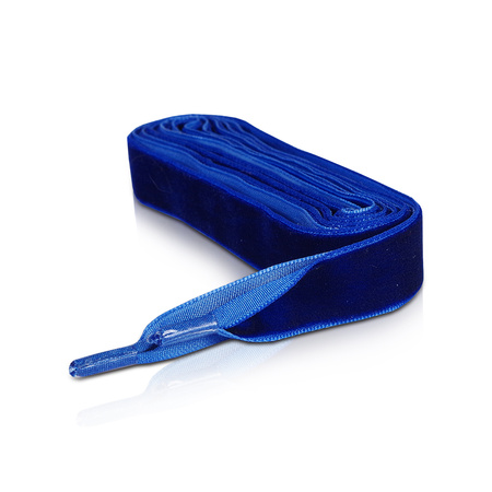 Aksamitne sznurówki do butów, wstążki 120 cm Amusing Laces