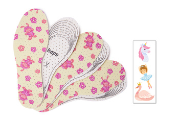 Komfortowe wkładki do butów dla dzieci - 3 pary -Kaps Sweet Steps