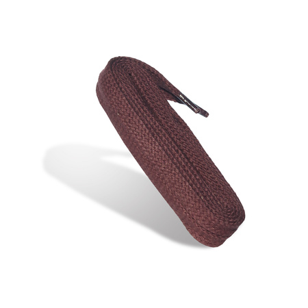 Wytrzymałe sznurówki bawełniane płaskie