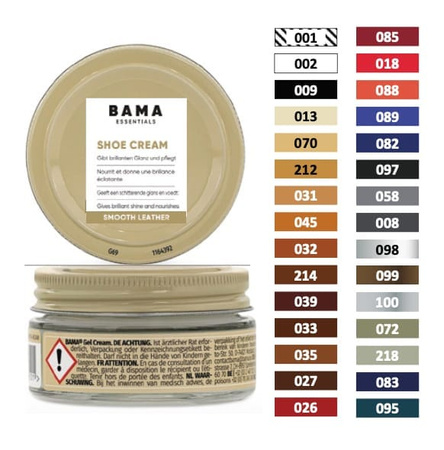 Bama Essentials Shoe Cream 50 ml