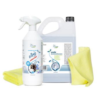 Płyn do usuwania kamienia z wodą demineralizowaną The Ultimate Cleaning Bundle