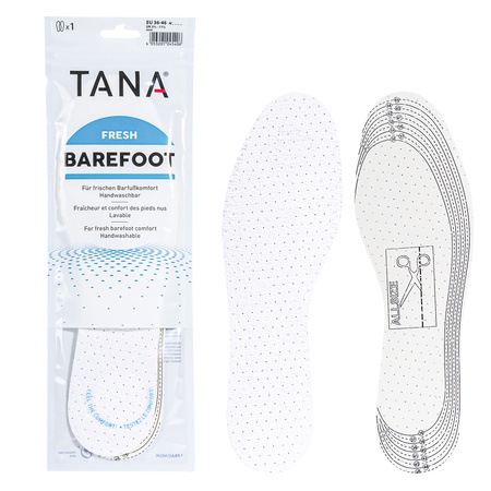 Wkładki do butów letnich TANA Barefoot