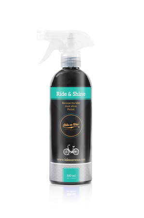 Zestaw do czyszczenia roweru "Czyści jak nic!" - Piana na gazie + środek do czyszczenia + Ride and shine + mikrofibra