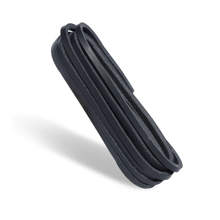 Eleganckie sznurowadła skórzane rzemyki