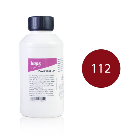 Barwnik penetrujący do skór - Kaps Leather Penetrating Dye 500 ml