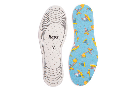 Komfortowe wkładki do butów dla dzieci - 3 pary - Kaps Sweet Steps