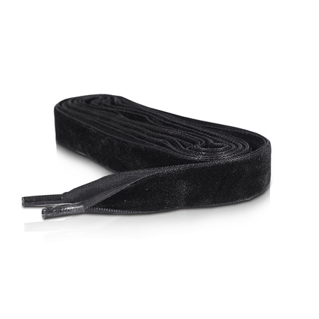 Aksamitne sznurówki do butów, wstążki 120 cm Amusing Laces