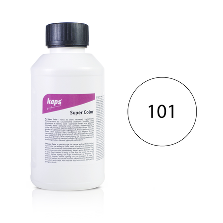 Farba do skóry naturalnej, syntetycznej Kaps Super Color 500 ml