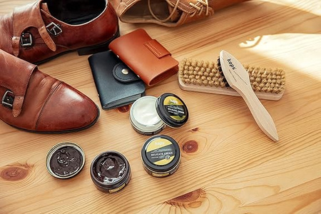 Krem do butów z bawełnianą ściereczką - Zestaw 3 x Kaps Delicate Cream