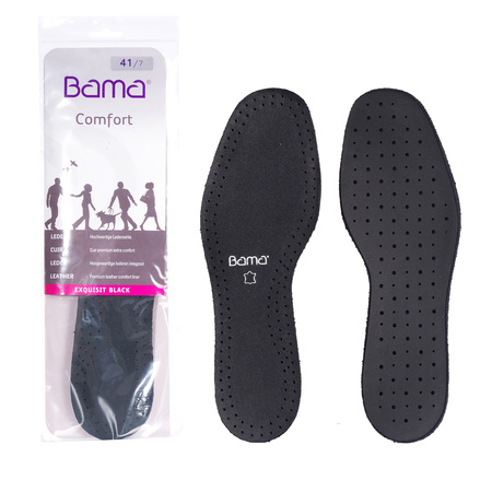 Skórzane wkładki do butów z węglem aktywnym Bama EXQUISIT