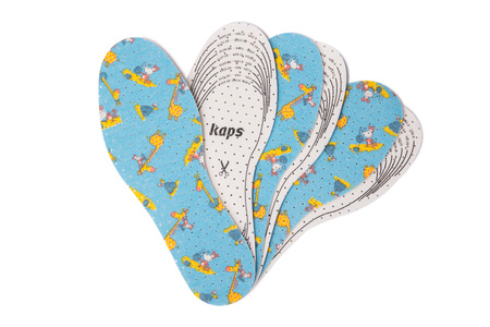 Komfortowe wkładki do butów dla dzieci - 3 pary - Kaps Sweet Steps