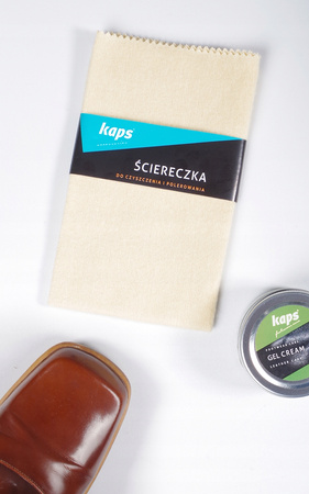 Ściereczka do czyszczenia i polerowania butów Kaps