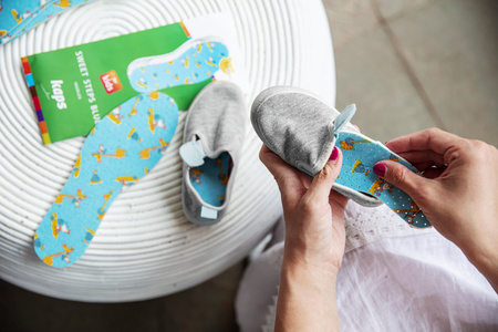 Komfortowe wkładki do butów dla dzieci - 3 pary - Kaps Sweet Steps