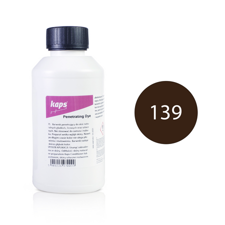 Barwnik penetrujący do skór - Kaps Leather Penetrating Dye 500 ml