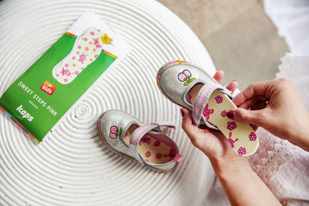 Komfortowe wkładki do butów dla dzieci - 3 pary -Kaps Sweet Steps
