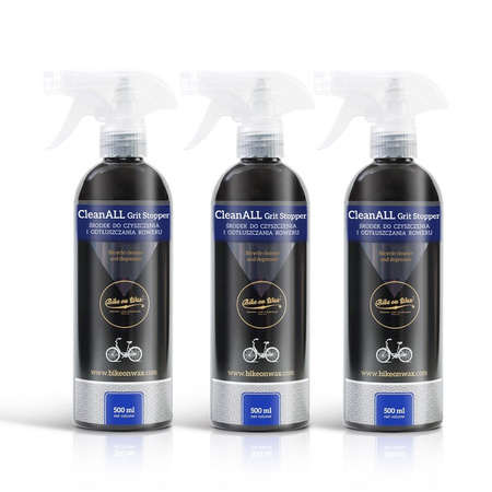 Zestaw do czyszczenia roweru "Odpicuj swój rower" - 3 x Środek do czyszczenia i odtłuszczania roweru z mikrofibrą