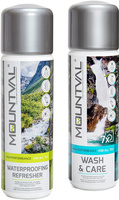 Zestaw do czyszczenia i impregnacji odzieży turystycznej Mountval Wet Weather Clothing Care Set